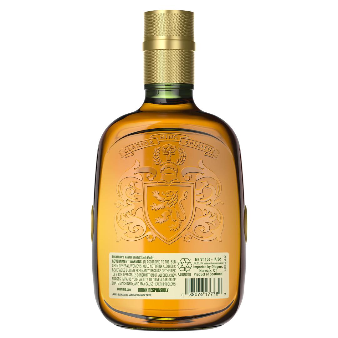 BUCHANAN'S MASTER BLENDED SCOTCH WHISKEY