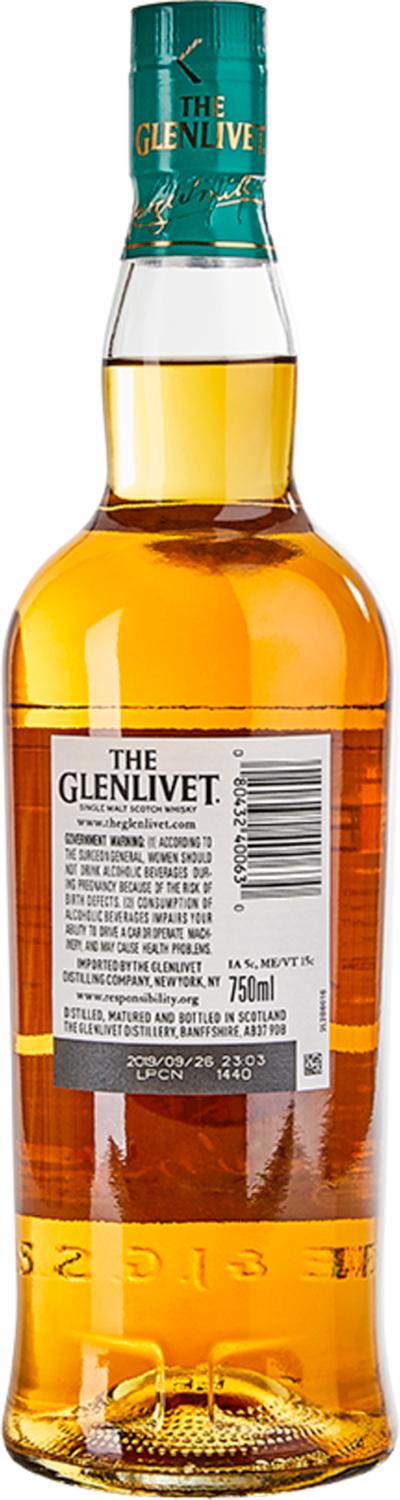 THE GLENLIVET 12 YEAR OLD SINGLE MALT SCOTCH WHISKY