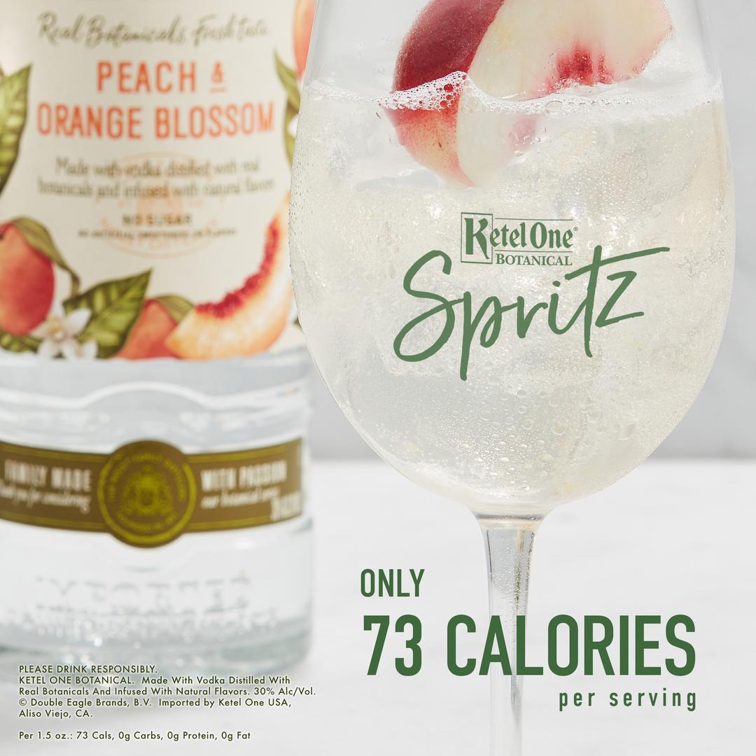 KETEL ONE® BOTANICAL PEACH & ORANGE BLOSSOM VODKA