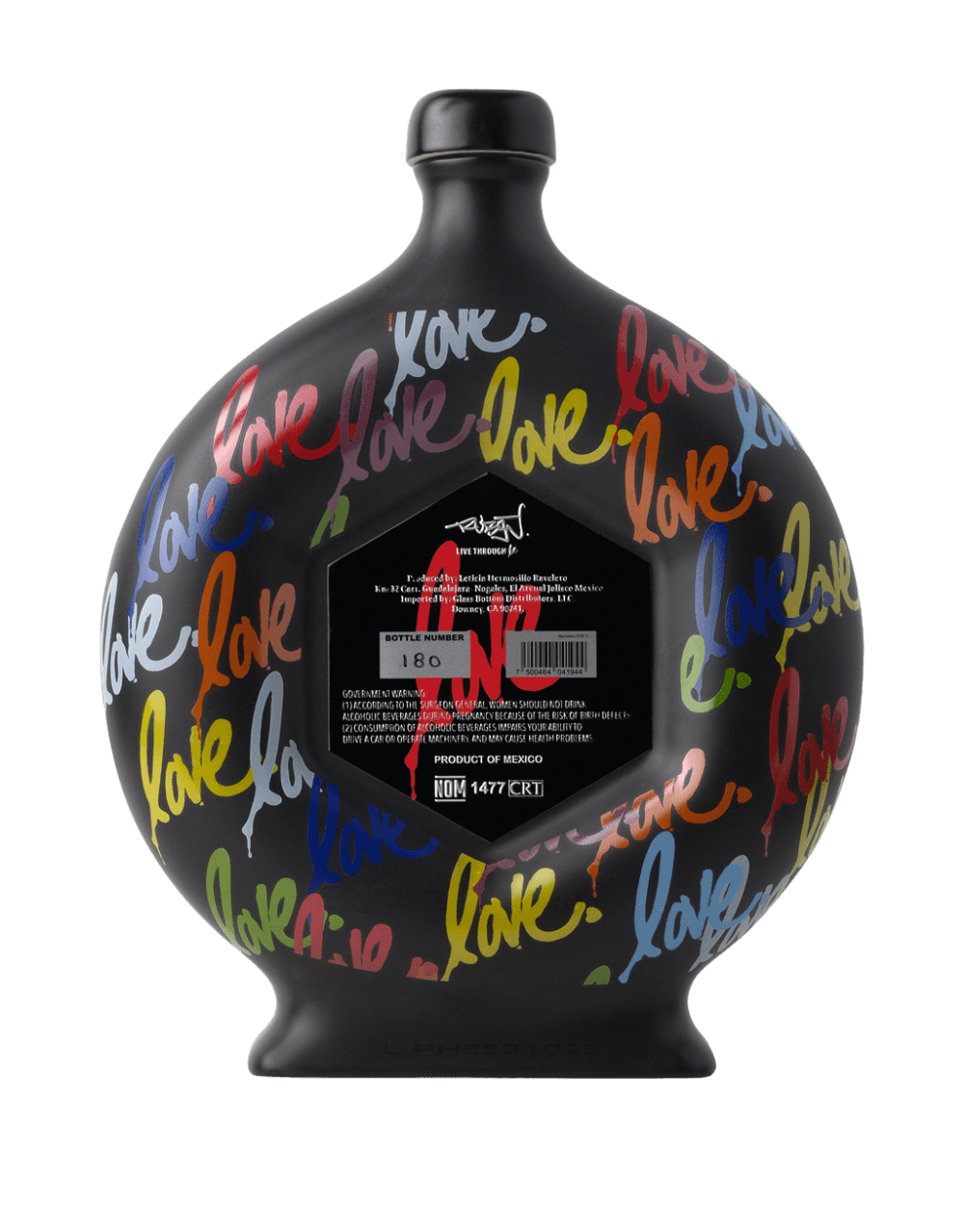 TEQUILA MANDALA AÑEJO LOVE LIMITED EDITION