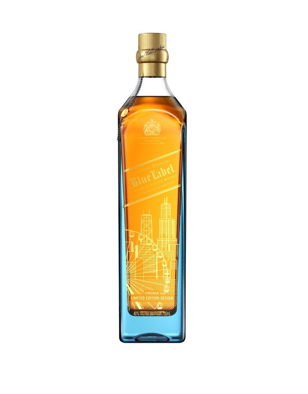 JOHNNIE WALKER BLUE LABEL BLENDED SCOTCH WHISKY, CHICAGO