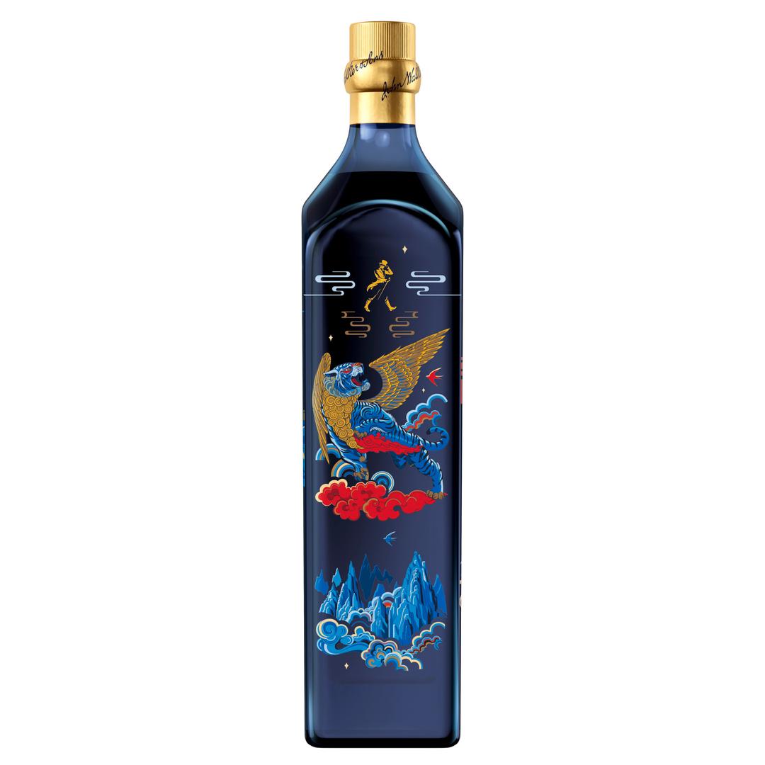 JOHNNIE WALKER BLUE LABEL BLENDED SCOTCH WHISKY, LIMITED EDITION YEAR OF THE TIGER