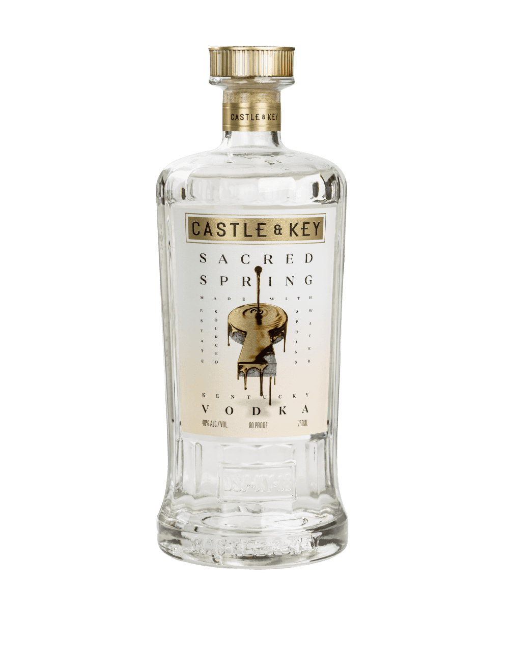 CASTLE & KEY SACRED SPRING VODKA