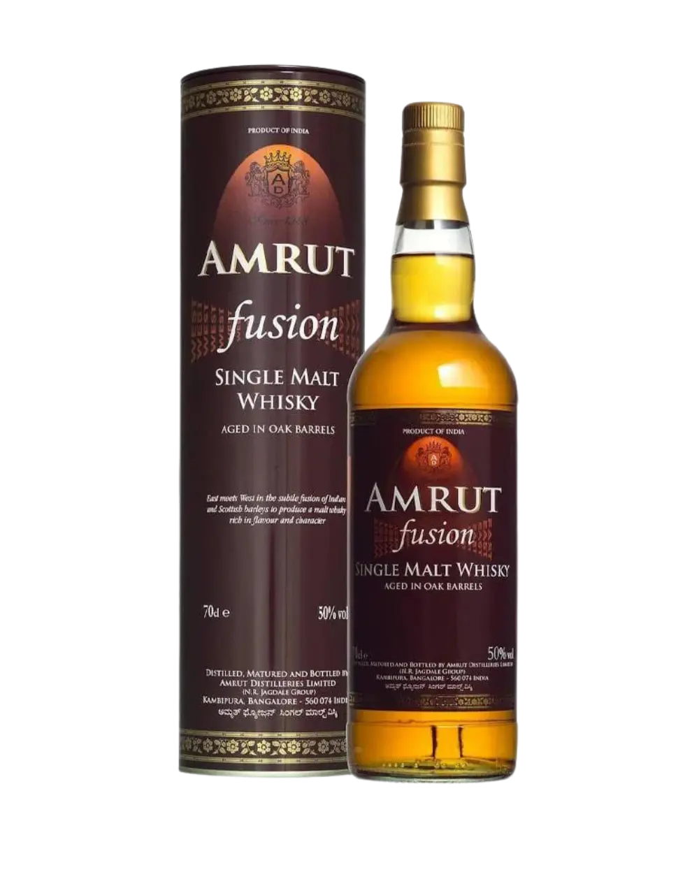 AMRUT FUSION SINGLE MALT WHISKEY