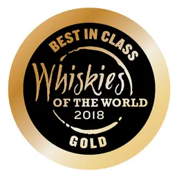 GOLD AWARD Best In Class winner for Whiskies of the World 2018