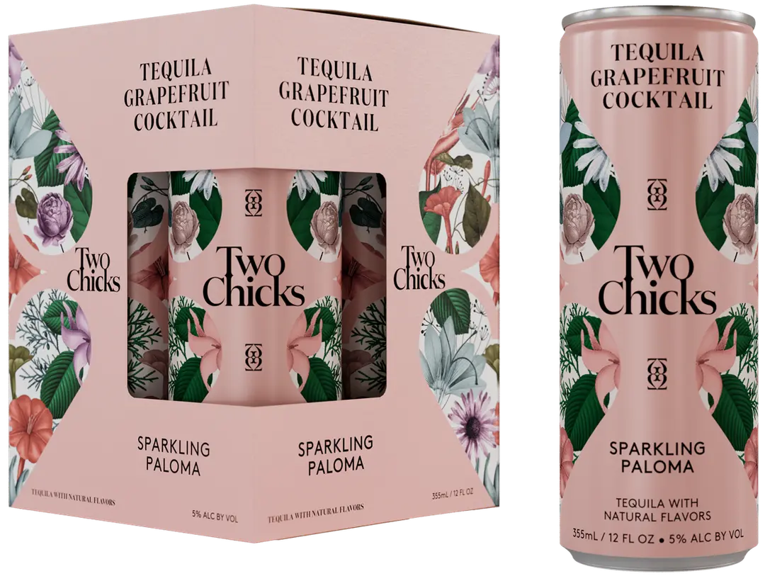 TWO CHICKS COCKTAILS SPARKLING PALOMA