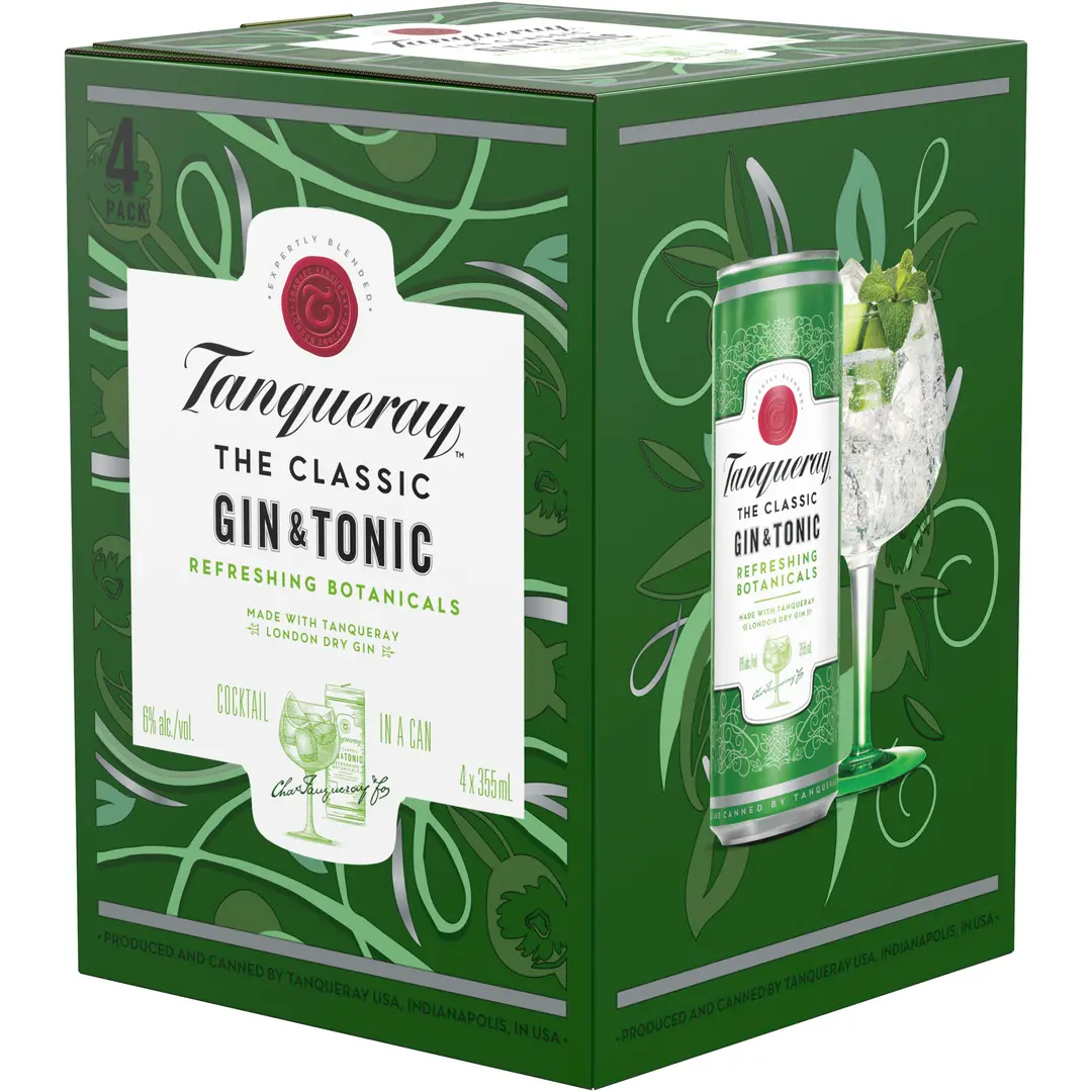 TANQUERAY LONDON DRY GIN & TONIC