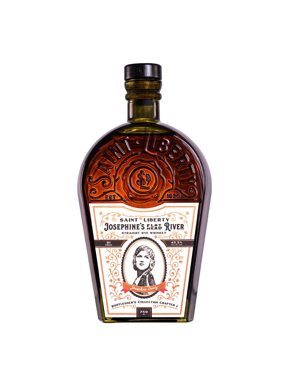 SAINT LIBERTY JOSEPHINE'S FLAT HEAD RIVER RYE WHISKEY
