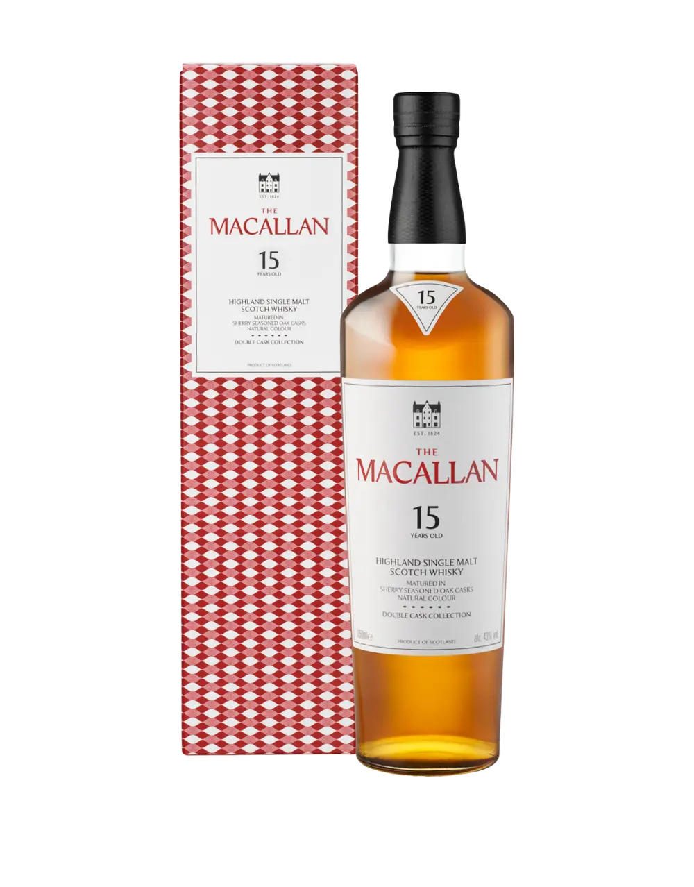 THE MACALLAN DOUBLE CASK 15 YEARS OLD SINGLE MALT WHISKY