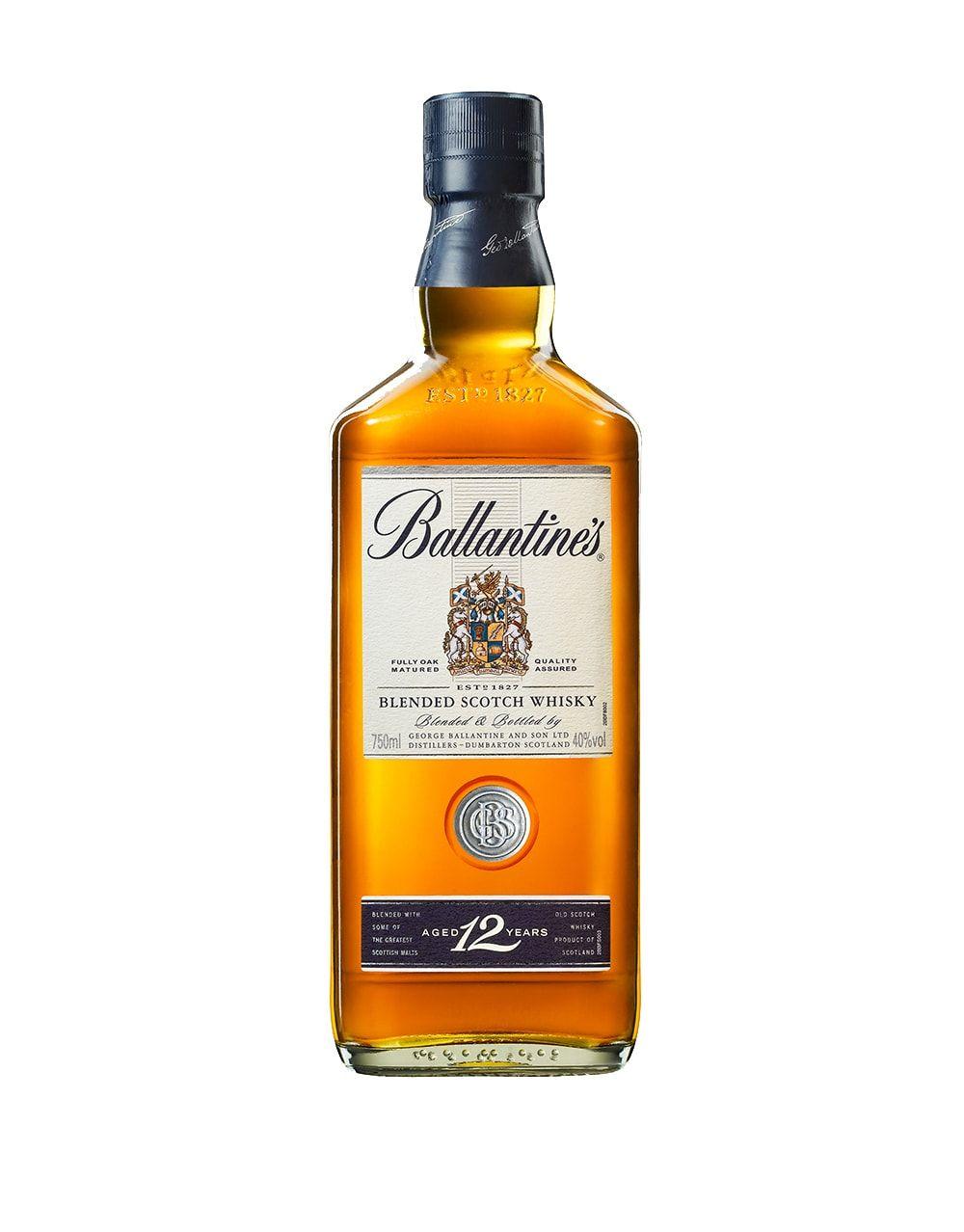 BALLANTINE'S 12 YEAR OLD BLENDED SCOTCH WHISKY