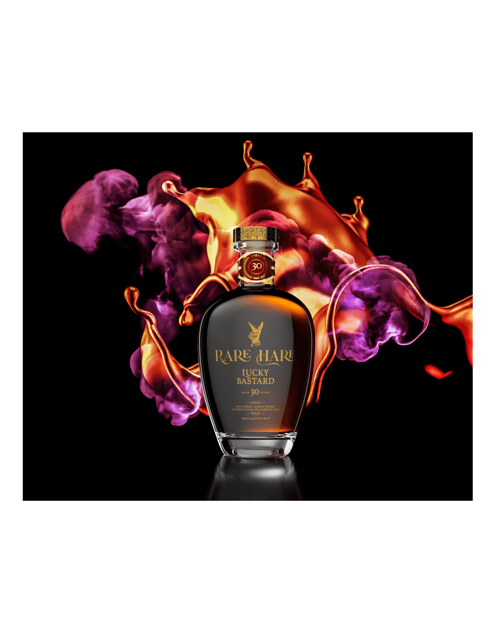 RARE HARE LUCKY BASTARD WHISKEY