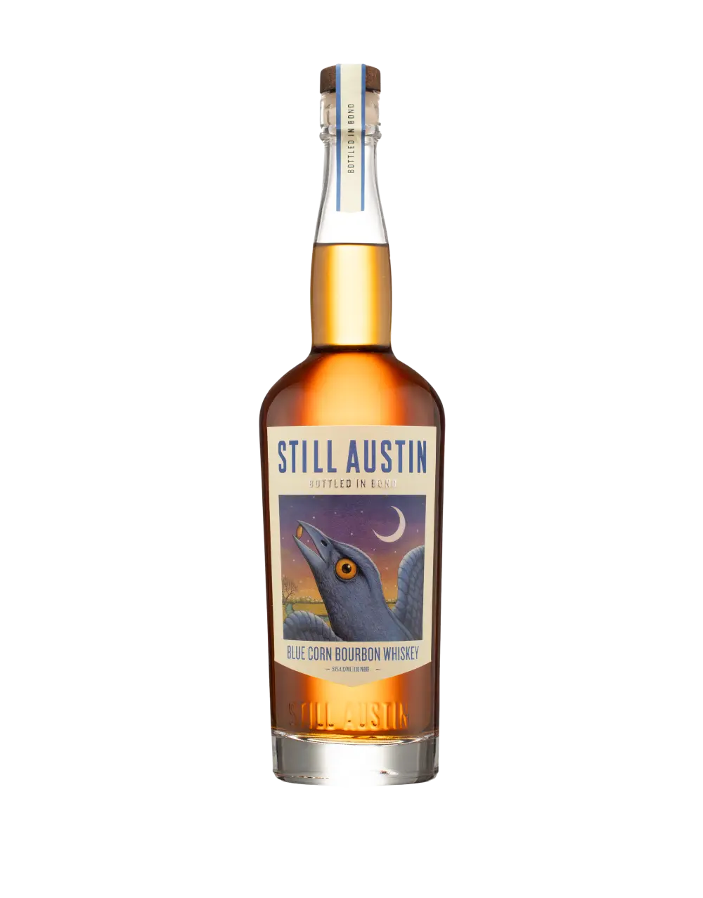 STILL AUSTIN WHISKEY CO. BOURBON BOTTLED IN BOND BLUE CORN