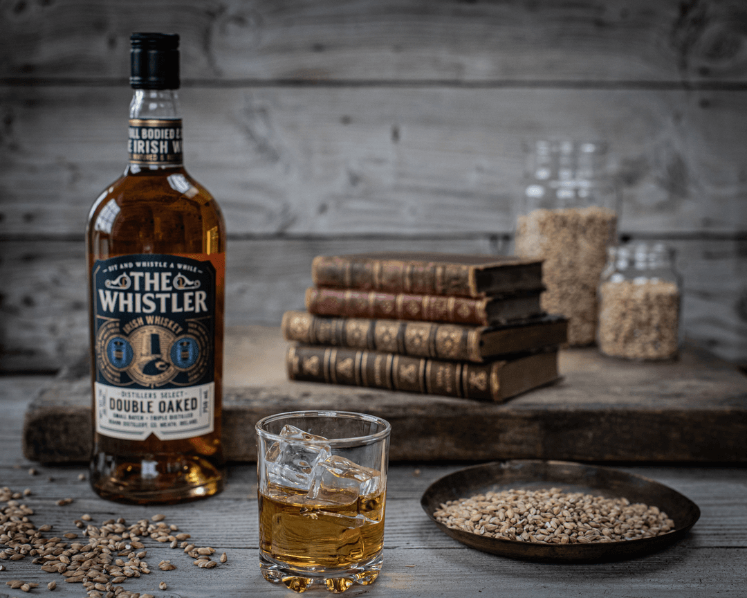 THE WHISTLER DOUBLE OAKED IRISH WHISKEY