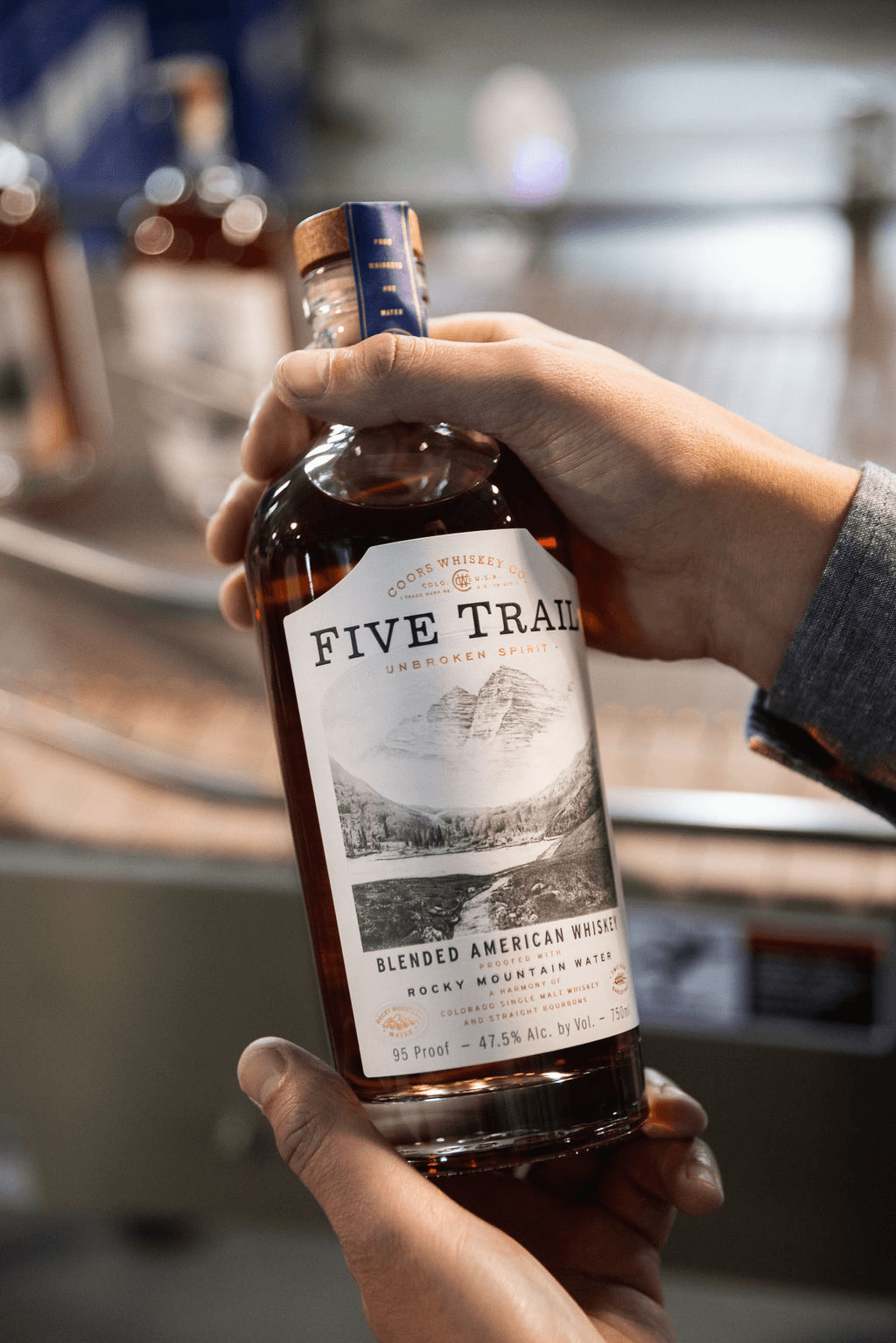 FIVE TRAIL BLENDED AMERICAN WHISKEY