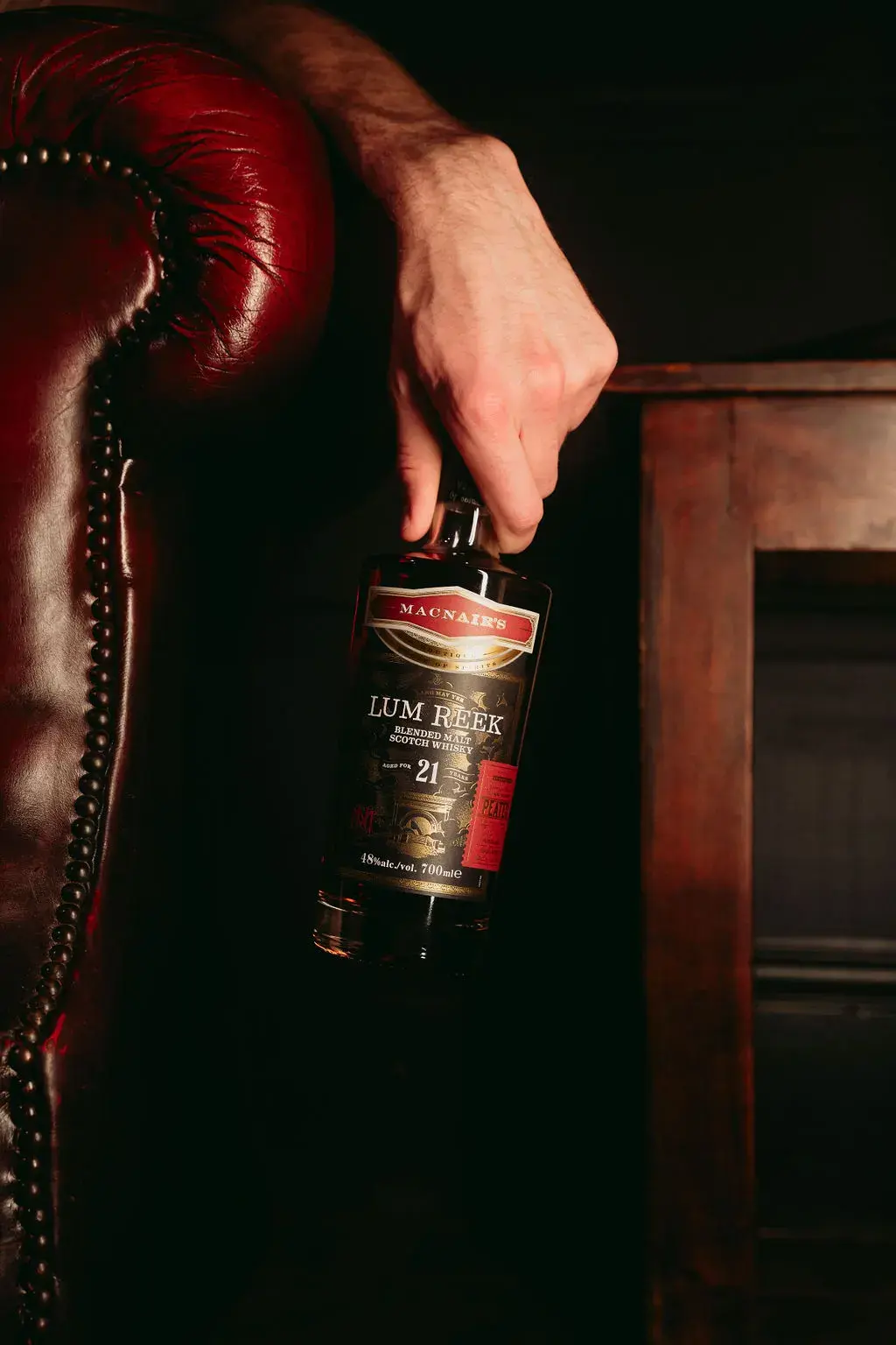 MACNAIR'S LUM REEK 21 YEAR OLD PEATED BLENDED MALT