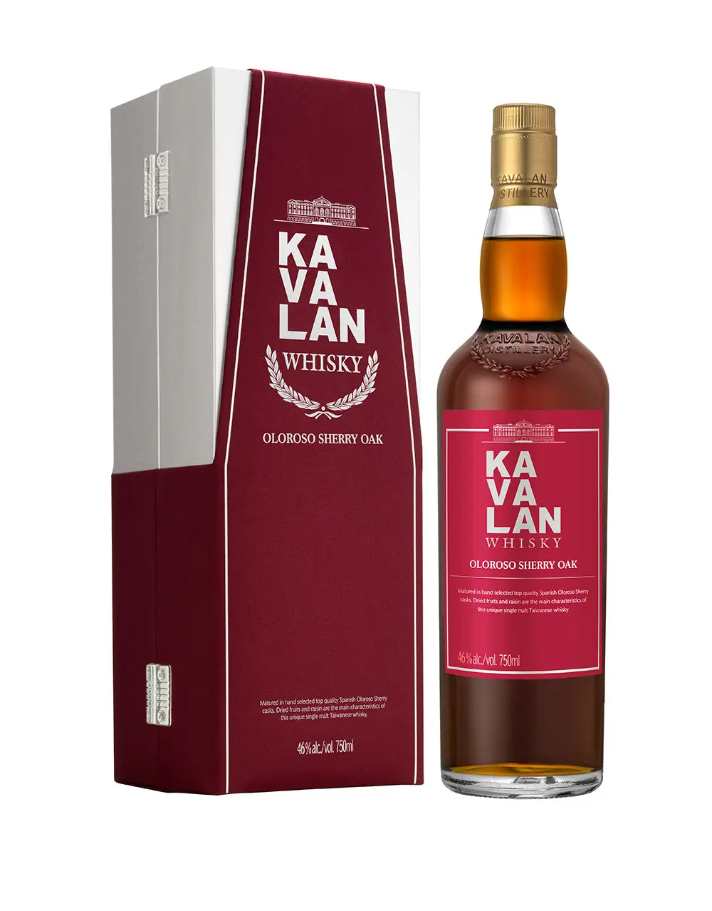 KAVALAN SINGLE MALT WHISKY SHERRY OAK