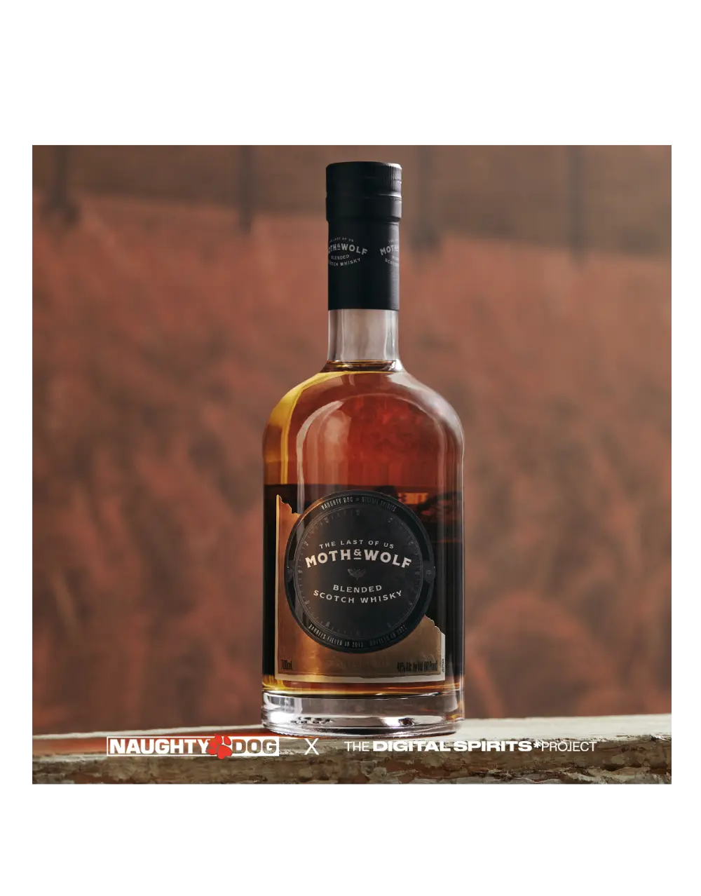 THE LAST OF US - PART II: MOTH & WOLF BLENDED SCOTCH WHISKY