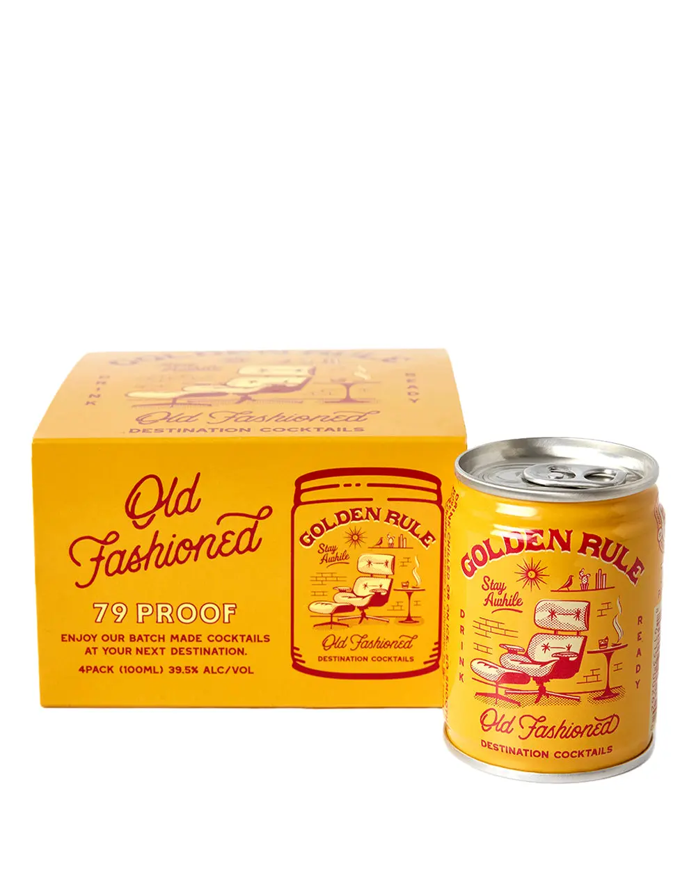 GOLDEN RULE OLD FASHIONED WHISKEY COCKTAIL