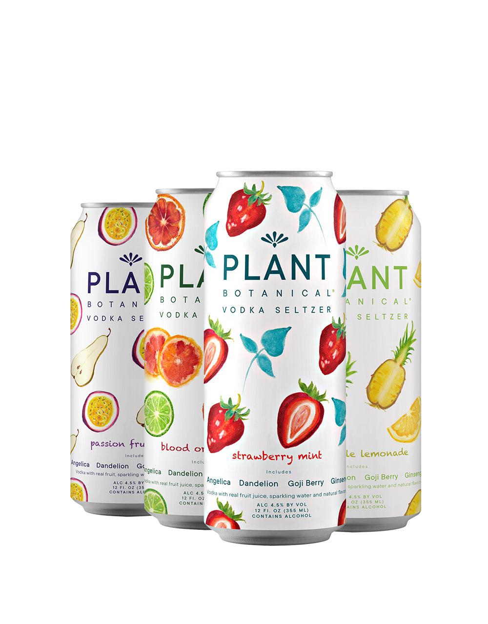 PLANT BOTANICAL VARIETY PACK BOTANICAL VODKA SELTZER