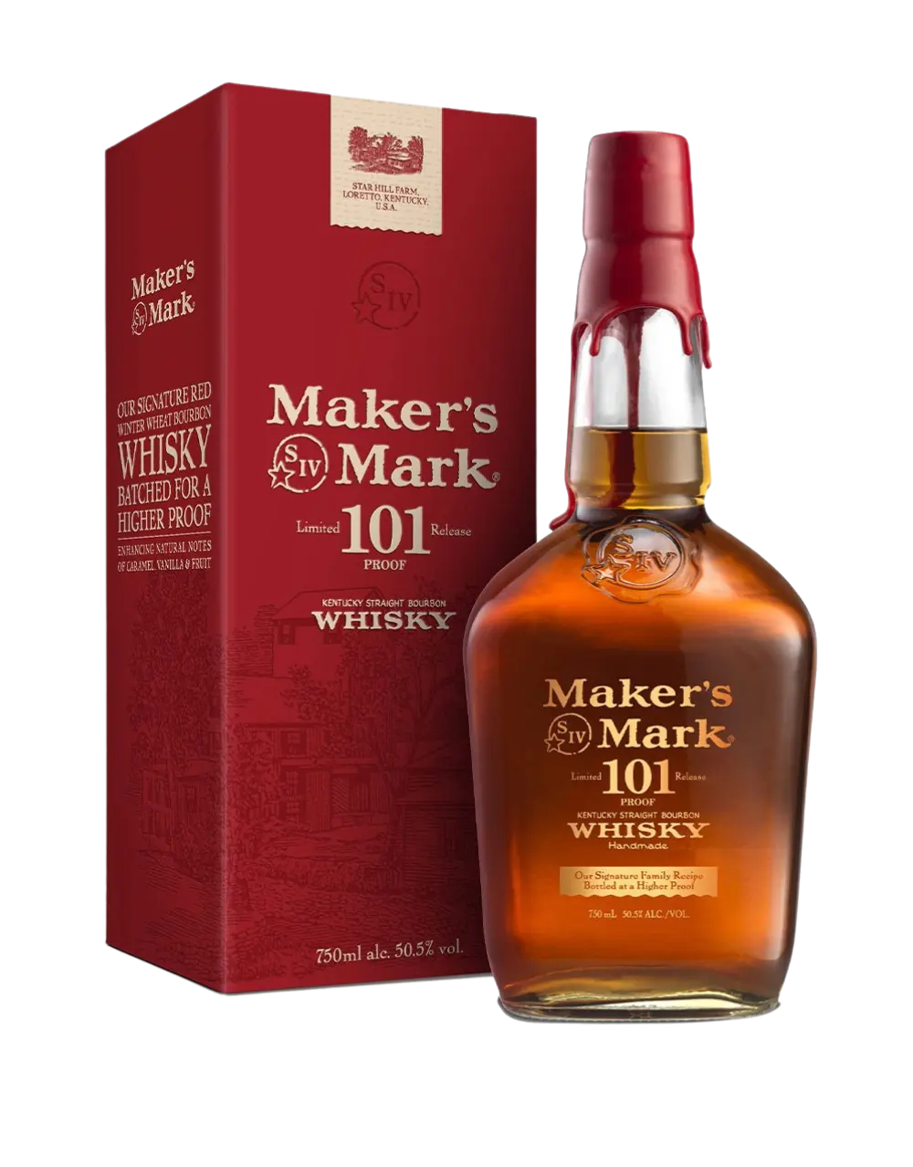 MAKER'S MARK 101 PROOF BOURBON WHISKY