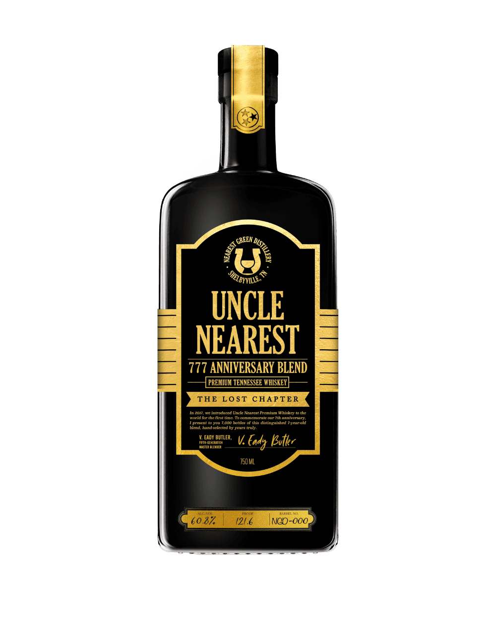 UNCLE NEAREST 777 ANNIVERSARY BLEND WHISKEY