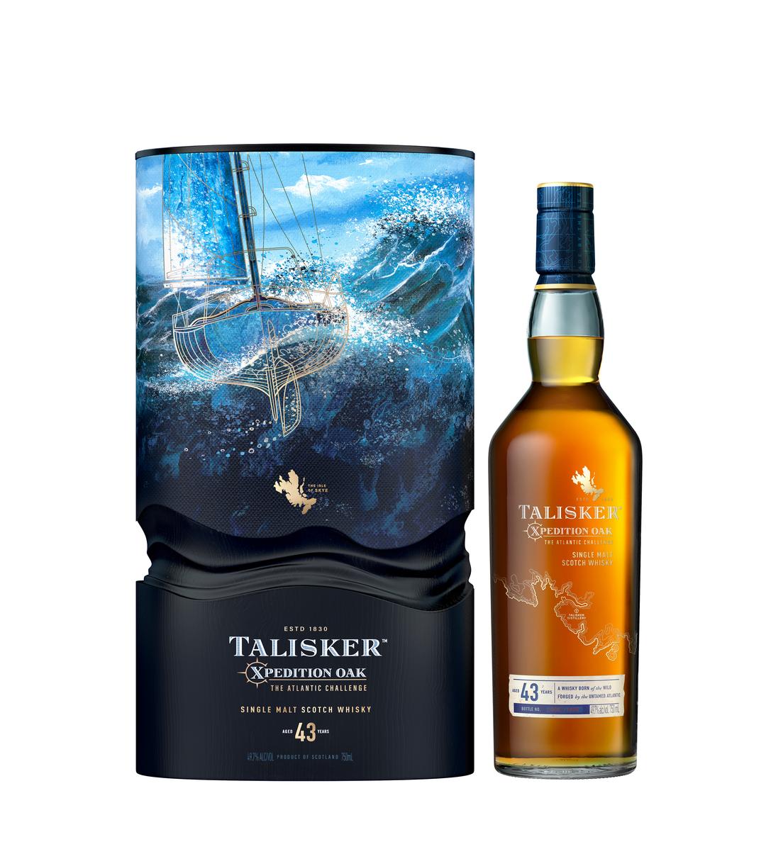 TALISKER XPEDITION OAK 43 YEAR OLD SINGLE MALT SCOTCH WHISKY