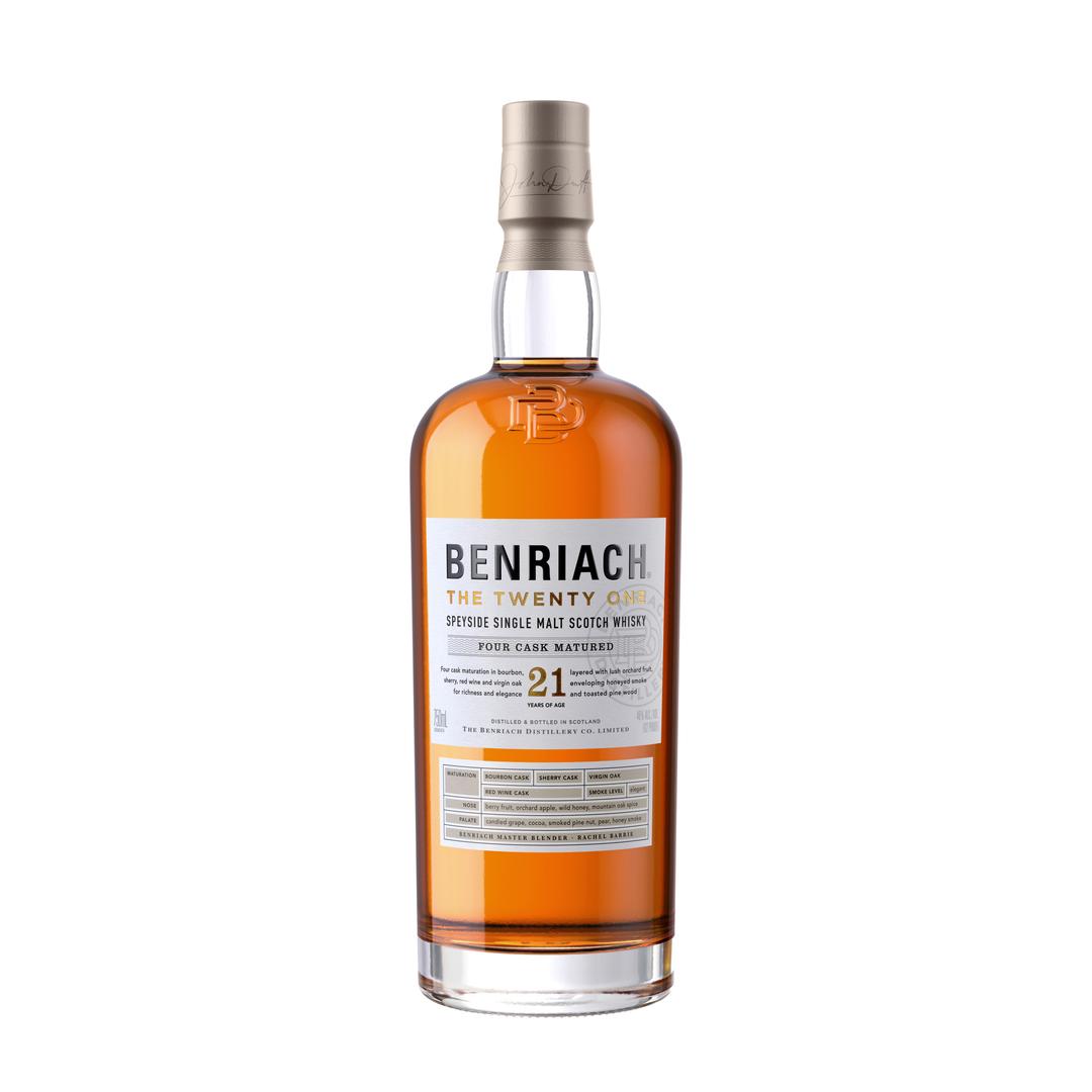 BENRIACH THE TWENTY ONE SINGLE MALT WHISKEY