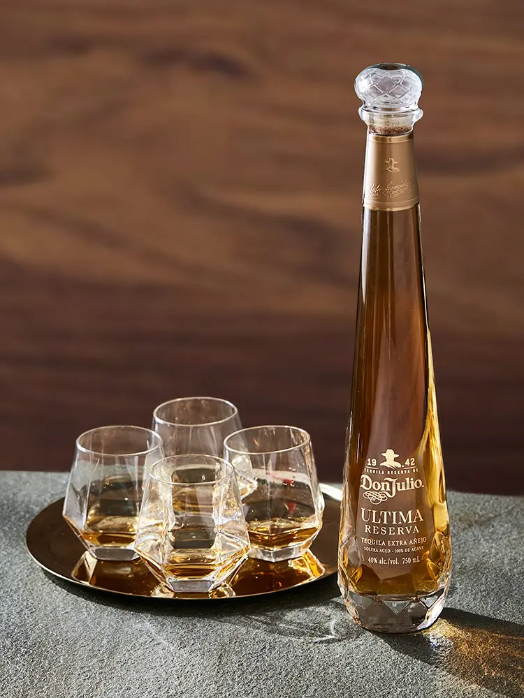 DON JULIO ULTIMA RESERVA EXTRA AÑEJO SOLERA AGED TEQUILA