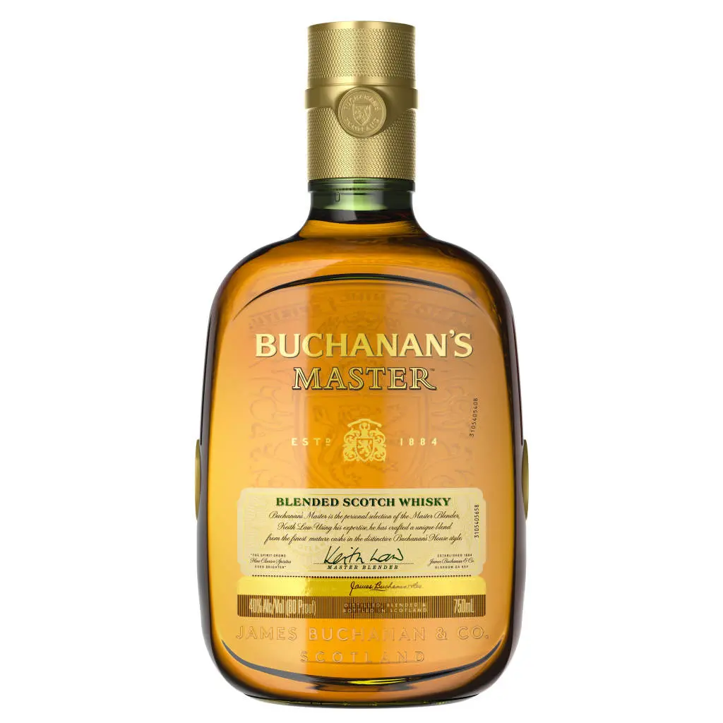 BUCHANAN'S MASTER BLENDED SCOTCH WHISKY