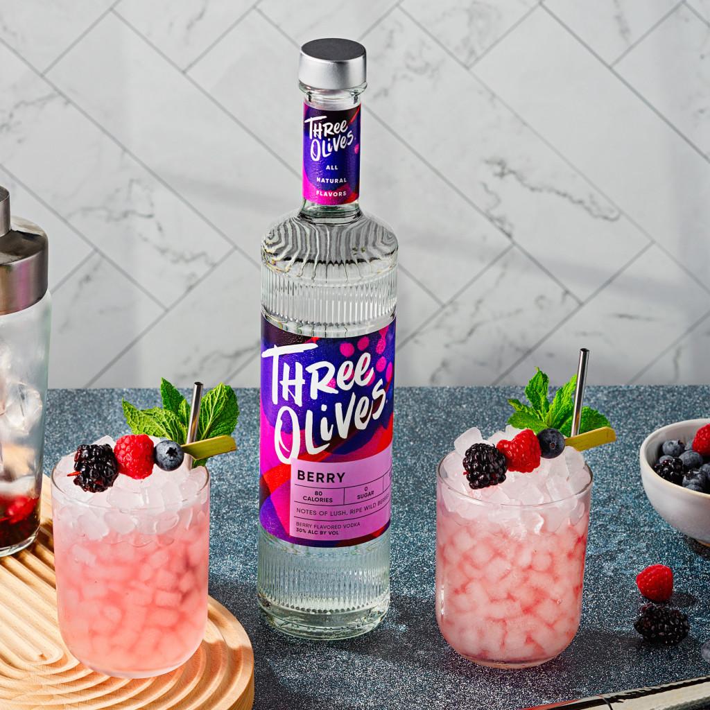THREE OLIVES® BERRY VODKA