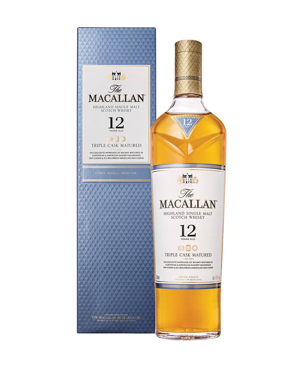 THE MACALLAN TRIPLE CASK MATURED 12 YEARS OLD