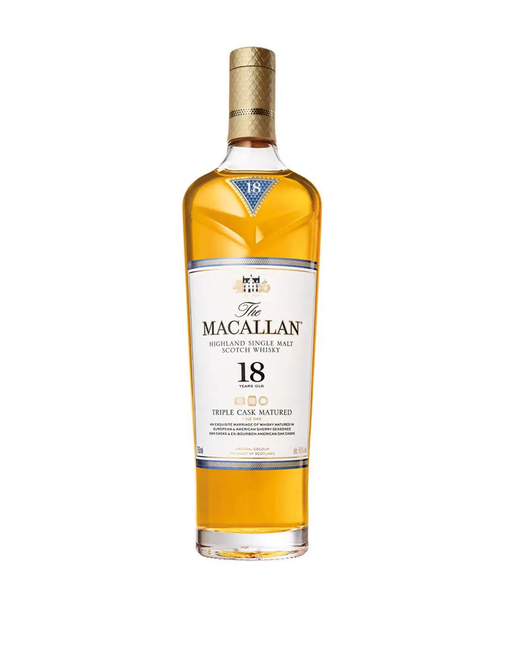 THE MACALLAN TRIPLE CASK MATURED 18 YEARS OLD