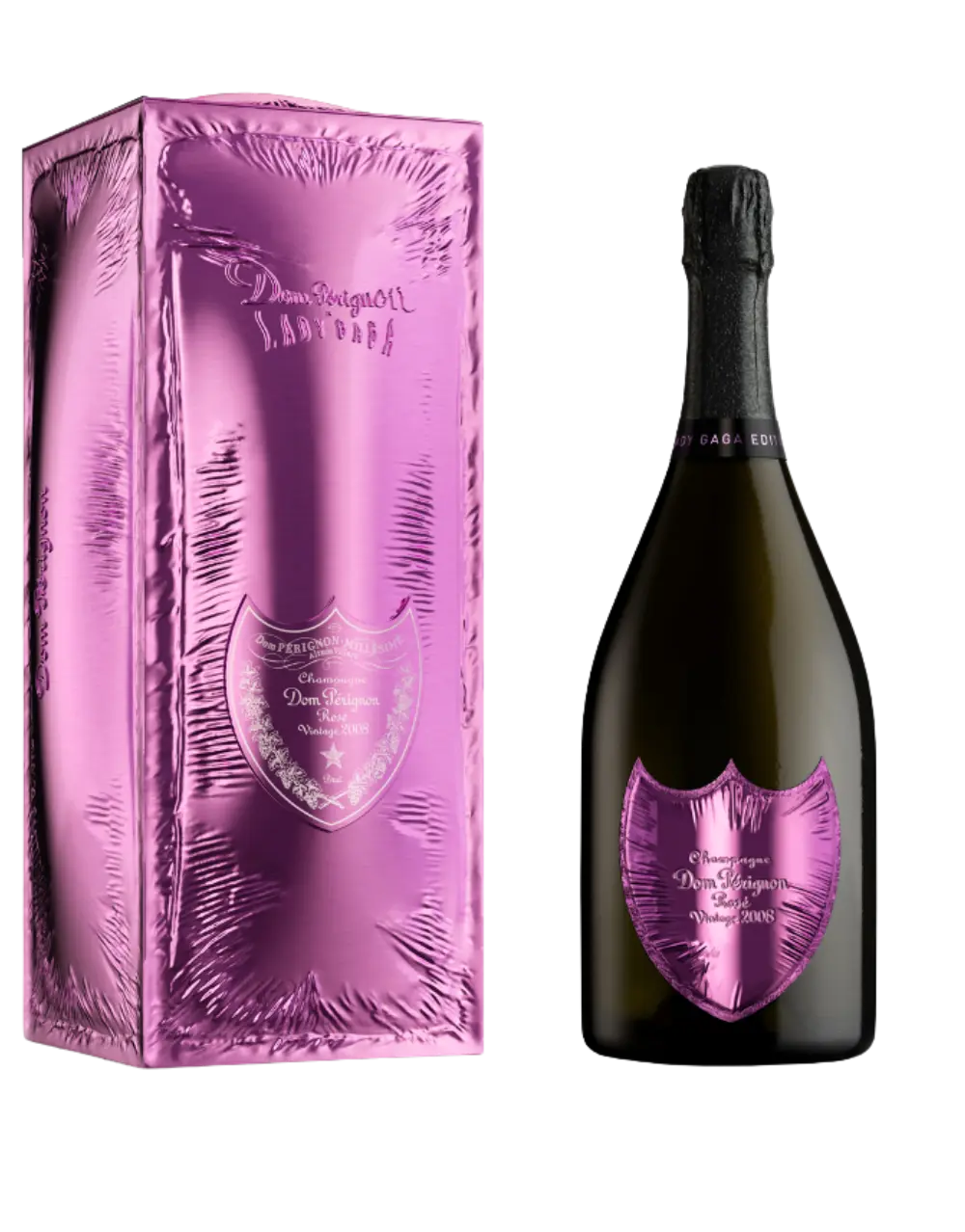 DOM PÉRIGNON ROSÉ VINTAGE 2008 LADY GAGA LIMITED EDITION