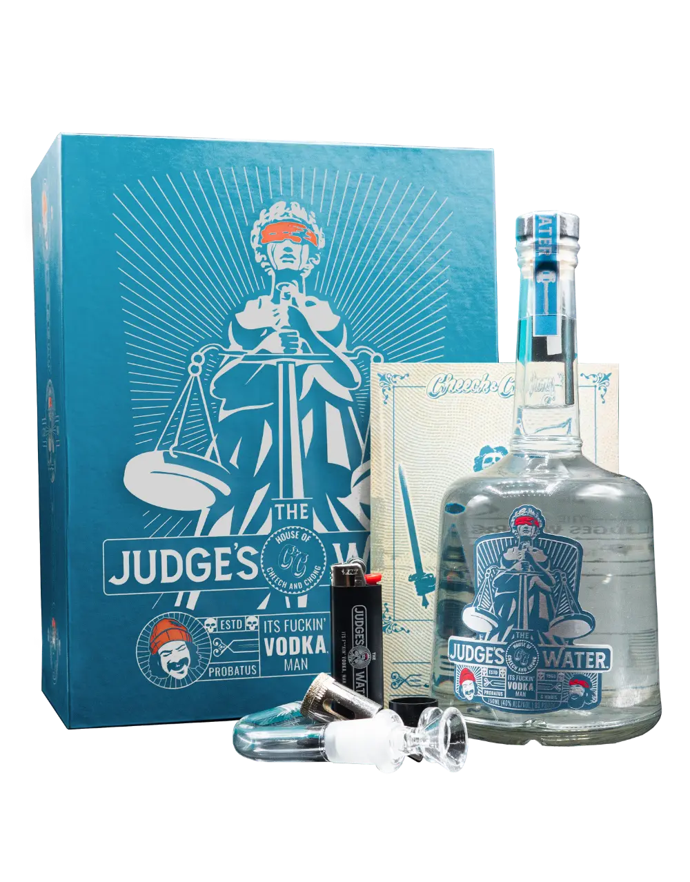CHEECH AND CHONG'S THE JUDGE'S WATER™️ VODKA