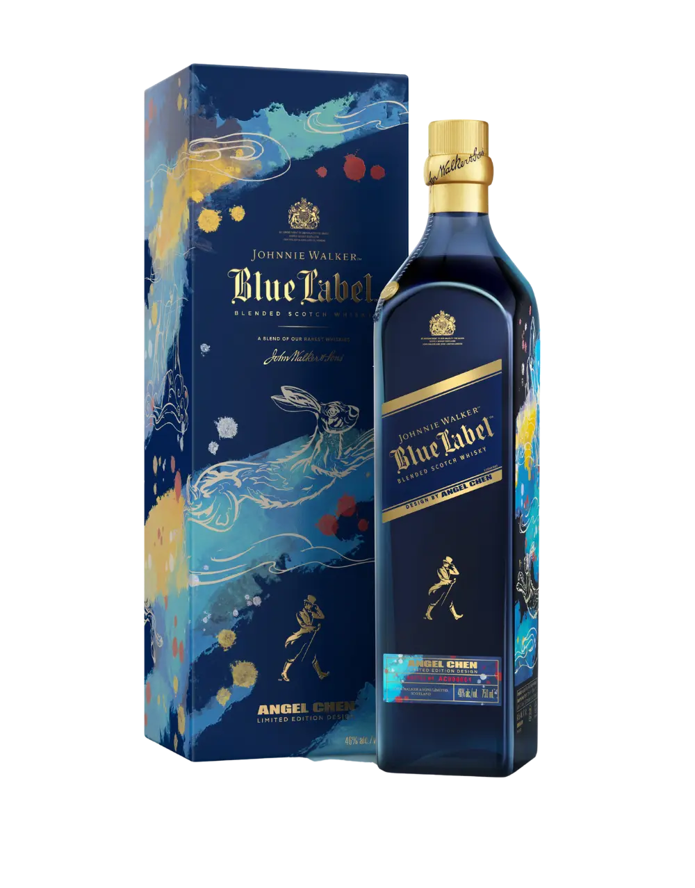 JOHNNIE WALKER BLUE LABEL BLENDED SCOTCH WHISKY, LIMITED EDITION YEAR OF THE RABBIT