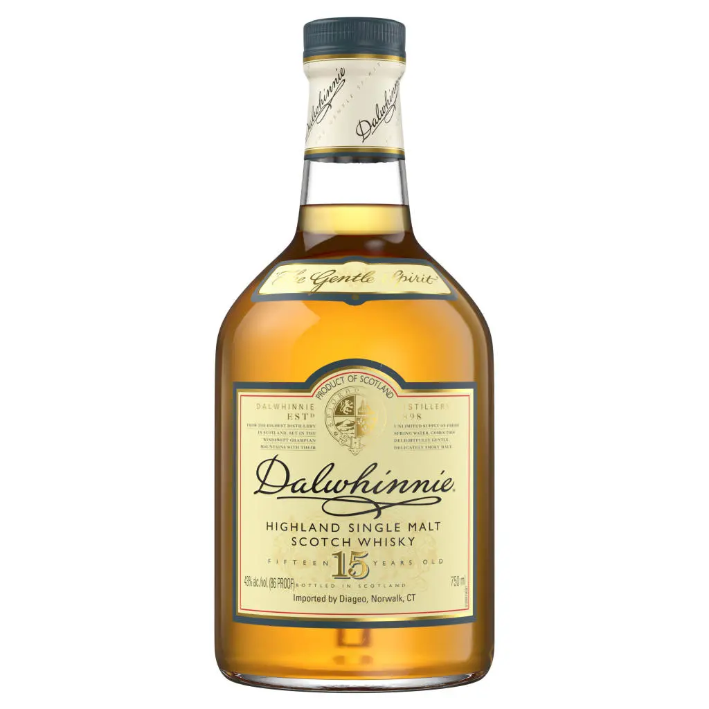 DALWHINNIE 15-YEAR SINGLE MALT WHISKEY