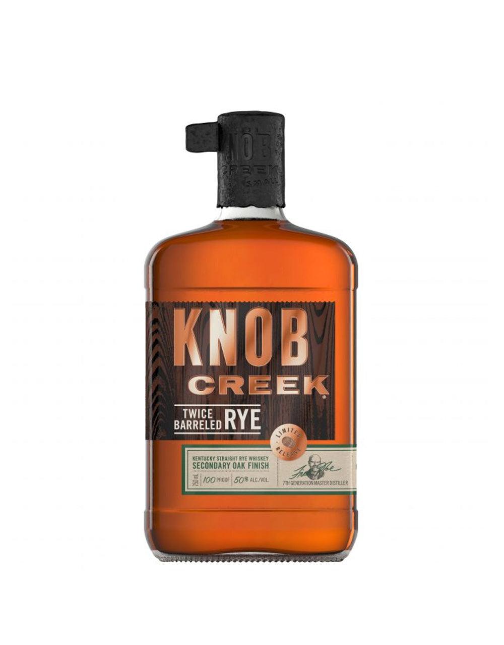 KNOB CREEK TWICE BARRELED RYE