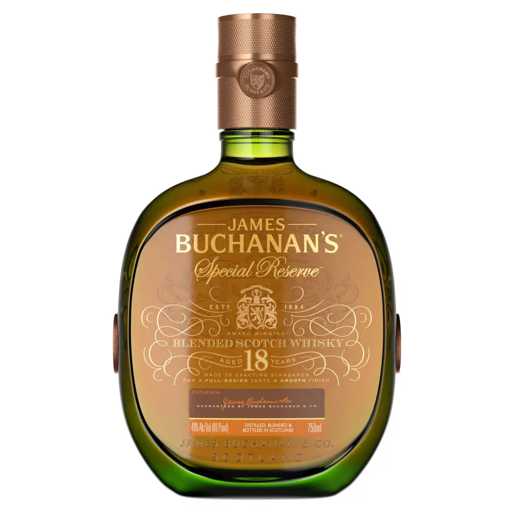 BUCHANAN'S 18 YEAR SPECIAL RESERVE BLENDED SCOTCH WHISKEY