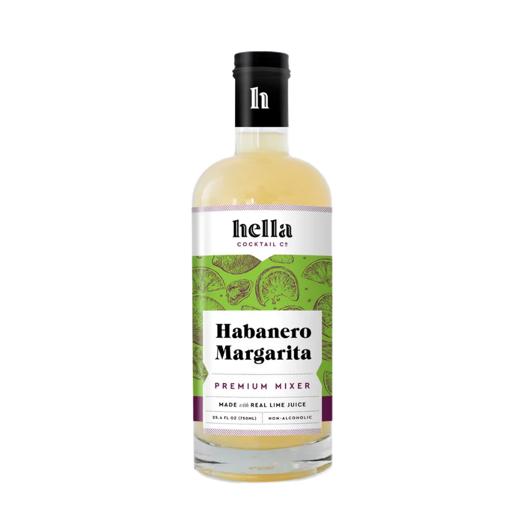 HELLA COCKTAIL CO. HABANERO MARGARITA COCKTAIL MIXER