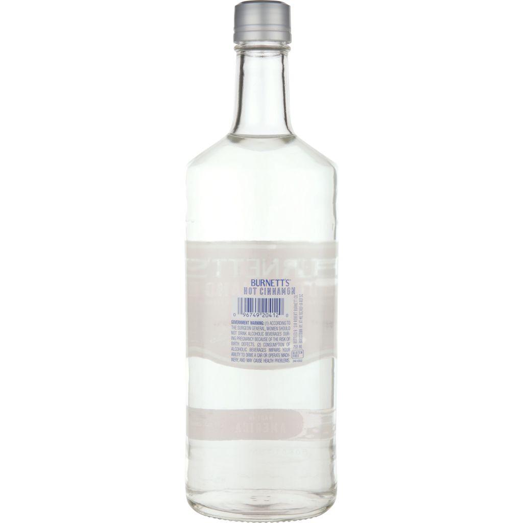 BURNETT'S HOT CINNMAON CINNAMON FLAVORED VODKA