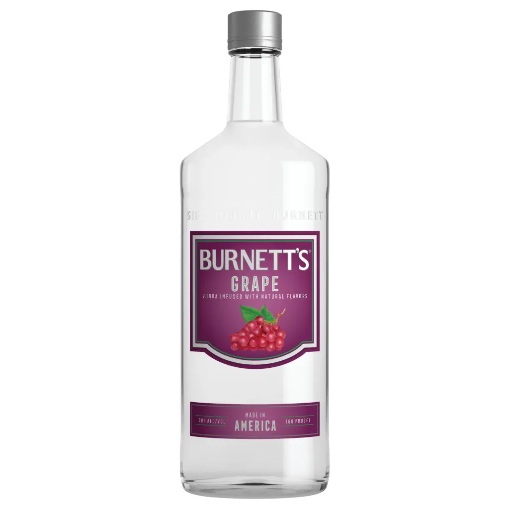 BURNETT'S GRAPE FLAVORED VODKA