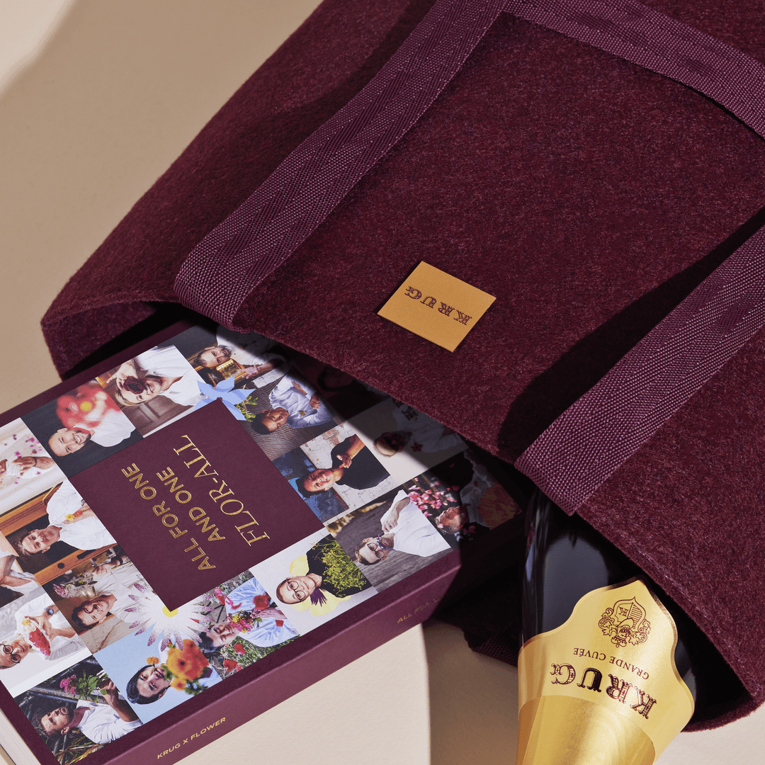 KRUG X FLOWER BUNDLE FEATURING KRUG GRAND CUVÉE 172ÈME ÉDITION