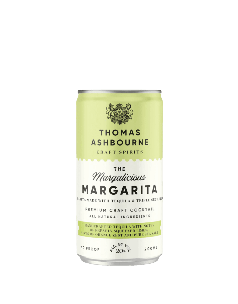 THOMAS ASHBOURNE CRAFT SPIRITS THE MARGALICIOUS MARGARITA COCKTAIL