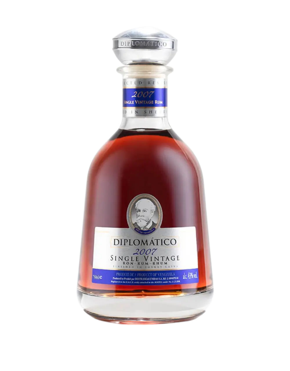 DIPLOMÁTICO SINGLE VINTAGE 2007 RUM