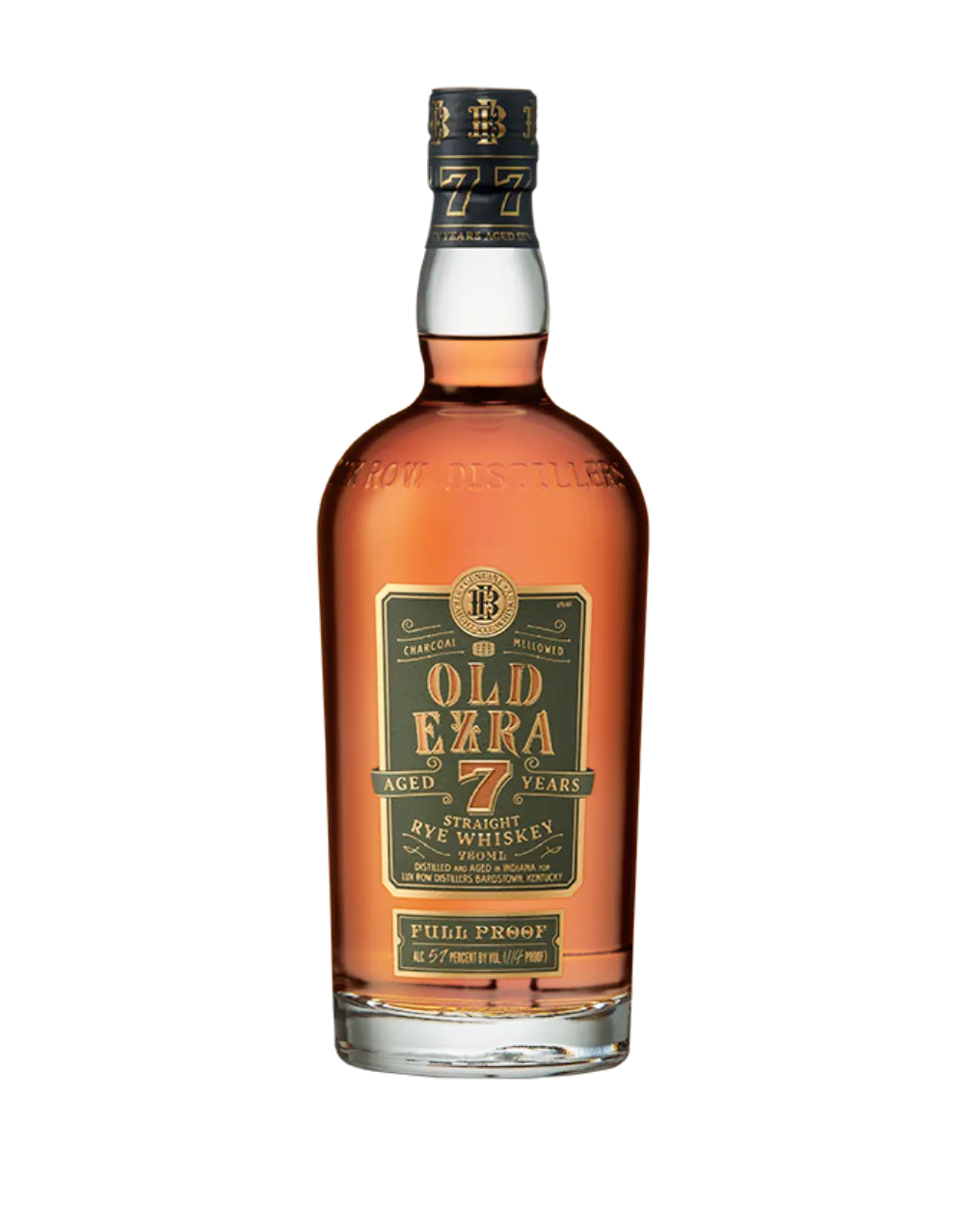 OLD EZRA BROOKS 7 YEAR OLD STRAIGHT RYE WHISKEY