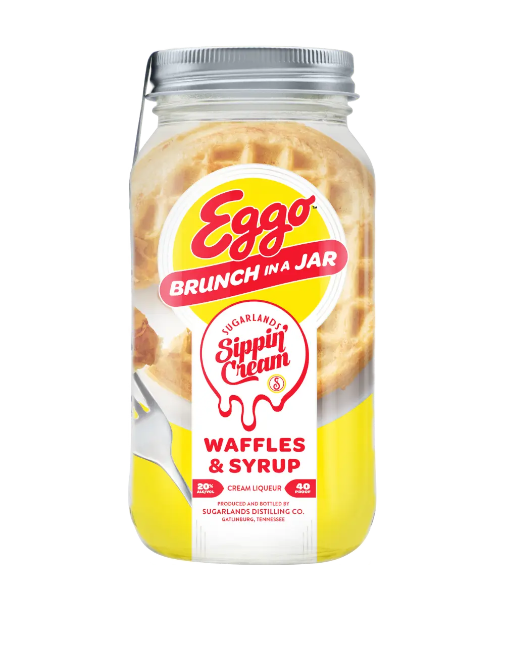 EGGO BRUNCH IN A JAR WAFFLES & SYRUP CREAM LIQUEUR