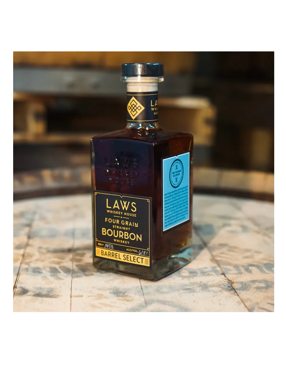 LAWS FOUR GRAIN BOURBON SELECT SINGLE BARREL #1453