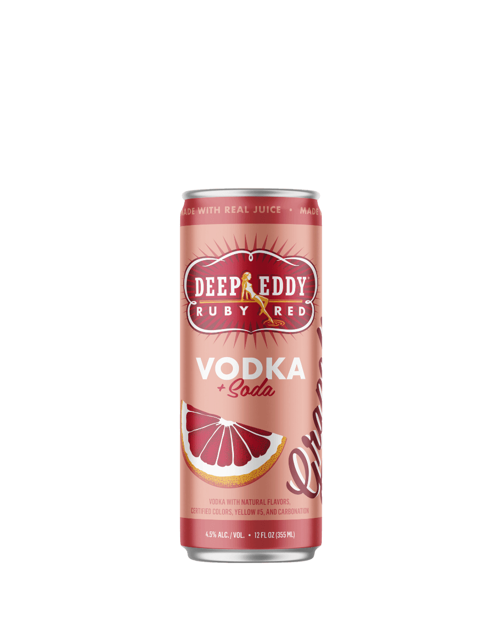 DEEP EDDY RUBY RED VODKA + SODA