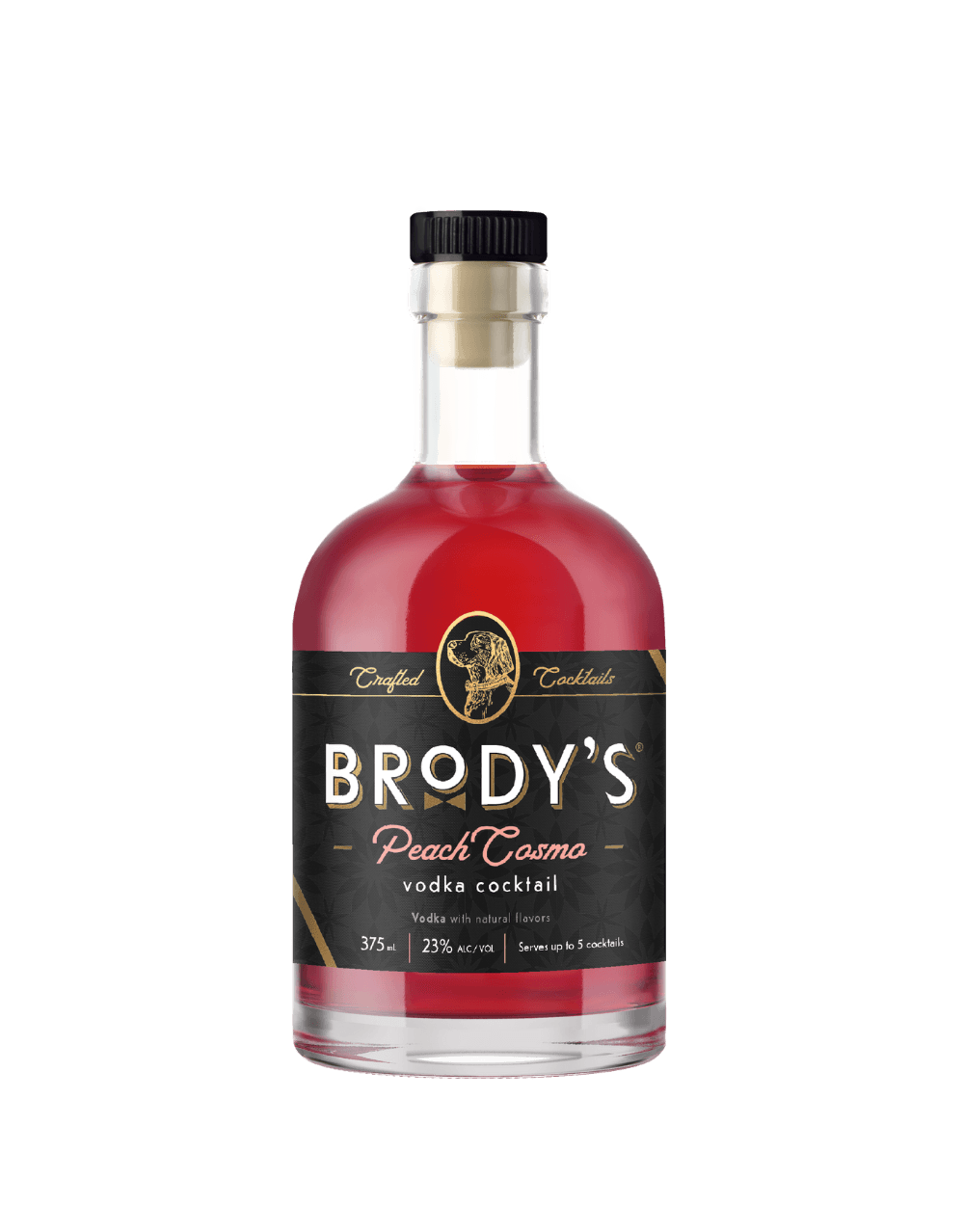 BRODY'S PEACH COSMO - VODKA COCKTAIL
