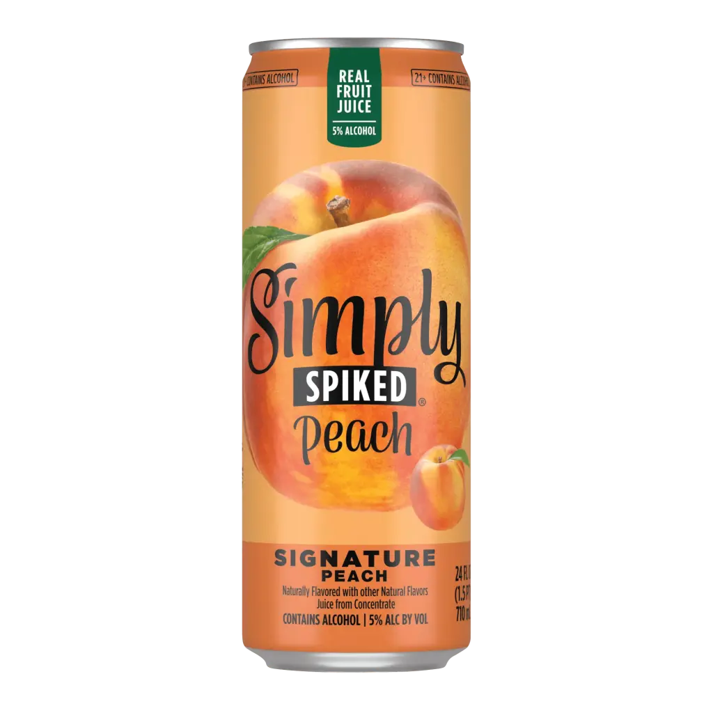 SIMPLY SPIKED PEACH JUICE DRINK